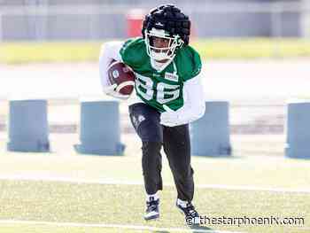 Roughriders training camp: The road well-travelled by receivers KeeSean Johnson, Ajou Ajou