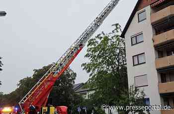 FW-Radolfzell: Brand nach Blitzeinschlag