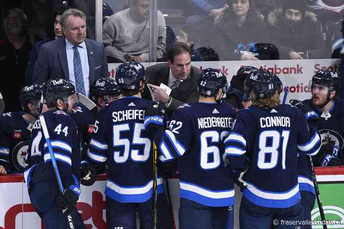 Scott Arniel promoted from associate to head coach of the Winnipeg Jets