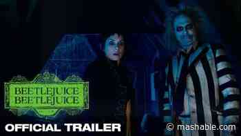 Watch 'Beetlejuice Beetlejuice' trailer: Michael Keaton and Winona Ryder are back
