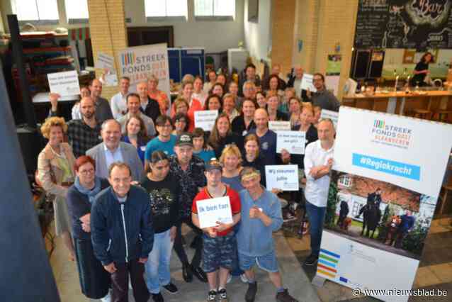 Streekfonds steunt acht nieuwe projecten in de regio: “Via #Regiokracht worden de bijeengebrachte bedragen verdubbeld”