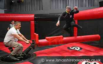 Gladiator pays visit to Lancashire Church of England Deanery