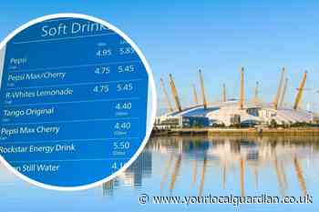 London's O2 Arena slammed for 'extortionate' drink prices