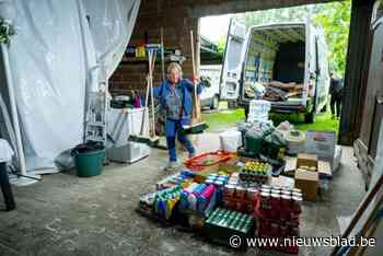 Myrese trekt met hulpgoederen naar ondergelopen Moelingen: “Mijn hart brak bij het zien van die beelden”