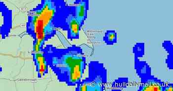 Met Office warning for 'heavy showers and thunderstorms' with risk of 'frequent lightning and hail'