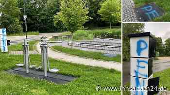 „Sowas muss doch nicht sein!“ Vandalismus an Kneippanlage in Kirchweidach sorgt für Unmut