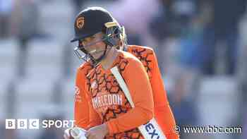 Thunder slip to loss at Stars in Charlotte Edwards Cup