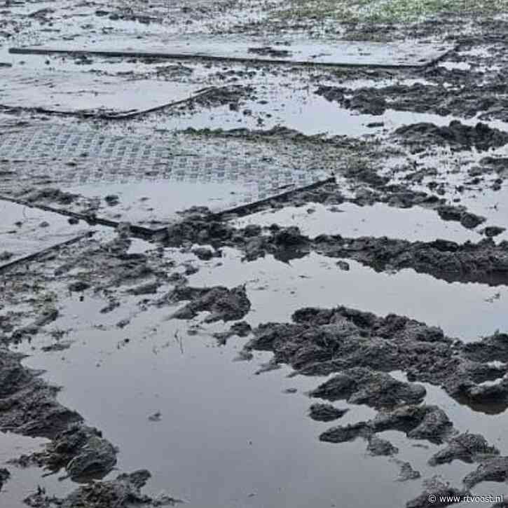 Terrein te slecht door vele regen: NK autocross in Haarle afgelast