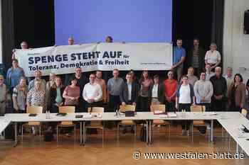 Spenge: Rat steht auf für Demokratie