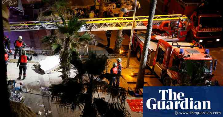 Excess weight may have caused Mallorca building collapse, officials say
