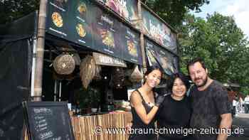 Am Tankumsee gibt‘s eins auf die Waffel: Hähnchen