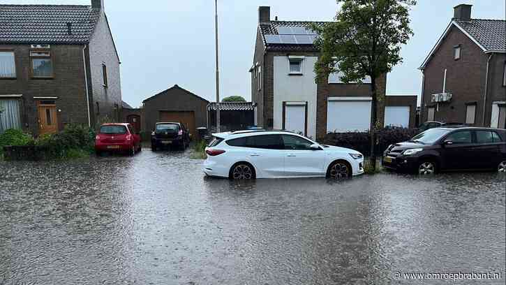 Meteorologen ook verrast door stortbui in West-Brabant en dit is waarom