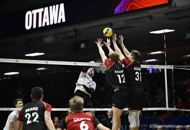 Marr scores 27 but Canada falls to Slovenia 3-2 in Volleyball Nations League