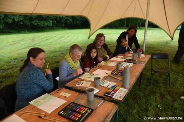 Aquarellen, zeepbellen maken en ravotten in de speeltuin voor 35ste verjaardag Nieuwdonk