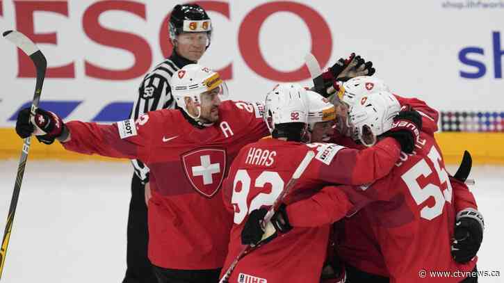 Switzerland knocks out Canada in World Championship, advancing to finals against Czechs