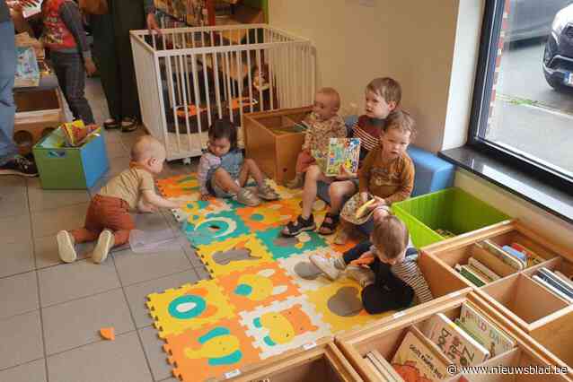 Allerkleinsten krijgen eigen leeshoek in bib Herne: “Met lezen en voorlezen kan je niet vroeg genoeg beginnen”