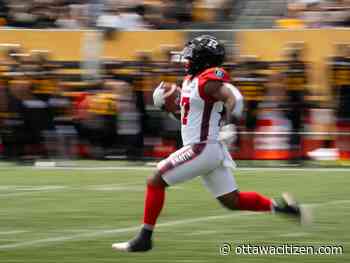BACK IN FORM: DeVonte Dedmon looks like his old electric self as Redblacks win pre-season opener