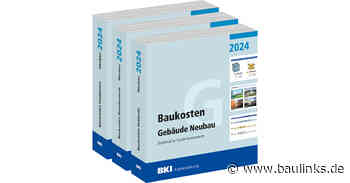 Fachbuchreihe „BKI Baukosten Neubau 2024” unterstützt Kostenermittlung in der Praxis