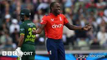 Archer takes two wickets as England beat Pakistan