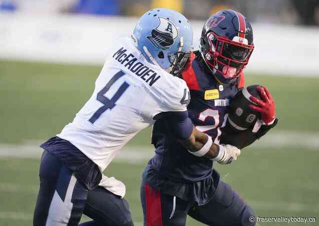 Defending-champion Alouettes begin pre-season with 30-13 win over Argonauts
