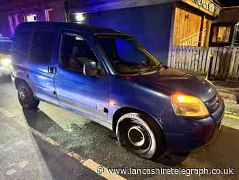 Drunk driver led police on a pursuit around Burnley