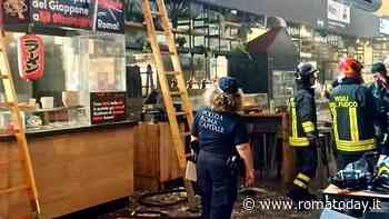 Incendio a Termini, brucia locale nel mercato centrale