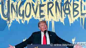 Trump confronts repeated booing during Libertarian convention speech