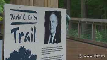 Family, leaders mark boardwalk opening in memory of David Onley