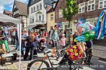 Bummeln und Flanieren beim Straßenfest in Höxter