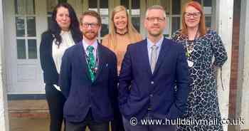 Daring staff of East Yorkshire school plan skydive for Dove House Hospice