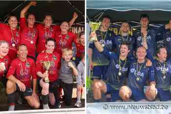 Hoogdag in het krachtbal. Vrouwen van Sint-Michiels pakken de beker, bij de mannen mag Male aan het feest: “Dit geeft hoop voor de toekomst”