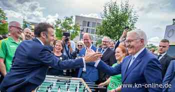 Staatsbesuch aus Frankreich: Macron beginnt in Berlin seine Werbetour zur Europawahl