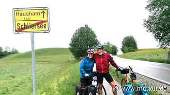 Auf Spendentour: Harry und Andrea Aimer radeln mit Gravelbikes von Schliersee nach Hamburg