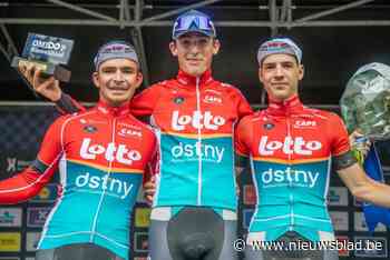 Robin Orins rondt glansprestatie van Lotto Dstny Devo Team af in Omloop het Nieuwsblad: “Dit is mijn antwoord op mensen die achter mijn rug praten”