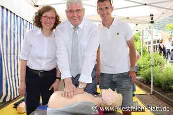 Delbrück verliert Stadtwette gegen den DRK-Ortsverband