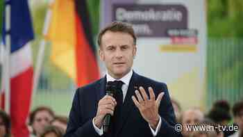"Existenzieller Moment": Macron warnt in Berlin vor rechtsextremer Zerstörung Europas
