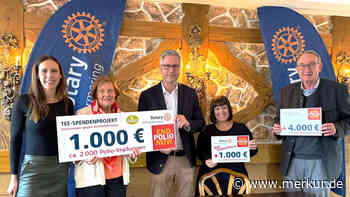 Rotary Club und TeeZeit ermöglichen 12.000 Polio-Impfungen