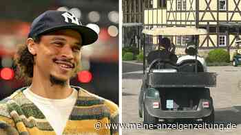 Kurioser Sané-Auftritt: Mit Golf-Kart ins DFB-Teamhotel