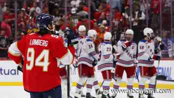 New York Rangers top Florida Panthers 5-4 to take lead in East finals