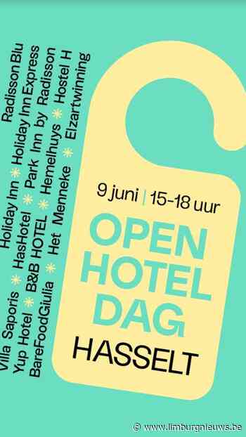Hasselt: Open Hoteldag op zondag 9 juni in Hasselt