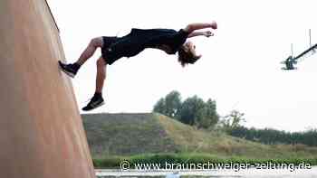 Der Rathaus-Platz wird zu Wolfsburgs heißestem Parkour-Spot
