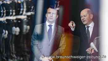Scholz und Macron: Ein Vieraugengespräch wäre hilfreich
