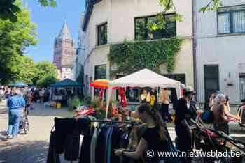 IN BEELD. Zon, regen en gezelligheid op twintigste editie van rommelmarkt Bouger Bouger