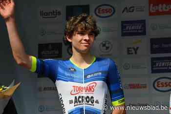 Jasper Schoofs pakt zilver op BK voor junioren in Koksijde: “De eerste keer dat ik content ben met een tweede plek”