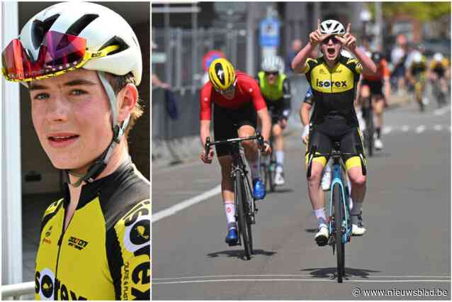 Loïc Ossieur eert zijn betreurde peter Wouter Weylandt in Oostnieuwkerke: “Het zat al een tijdje in mijn hoofd, maar ik kreeg er de kans nog niet toe”