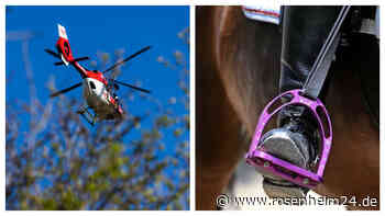 Reitunfall-Drama in Oberbayern: Frau liegt stundenlang schwer verletzt und hilflos in Wald