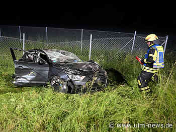 Junger Autofahrer schwer verletzt nach spektakulärem Unfall