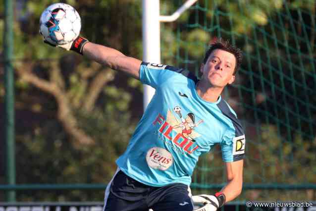 SCHOENEN AAN DE HAAK. Bruce Deveughele is doelman af bij FC Lendelede: “Beslissing van het gezond verstand”