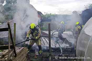 Saunacomplex compleet in de as gelegd
