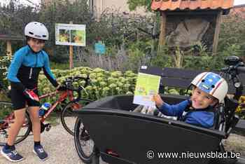 Hele zomer langs bijenvriendelijke plekjes fietsen voor een album van Suske & Wiske